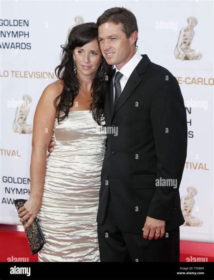 Actor Eric Close and wife Keri arrive on the red carpet before the