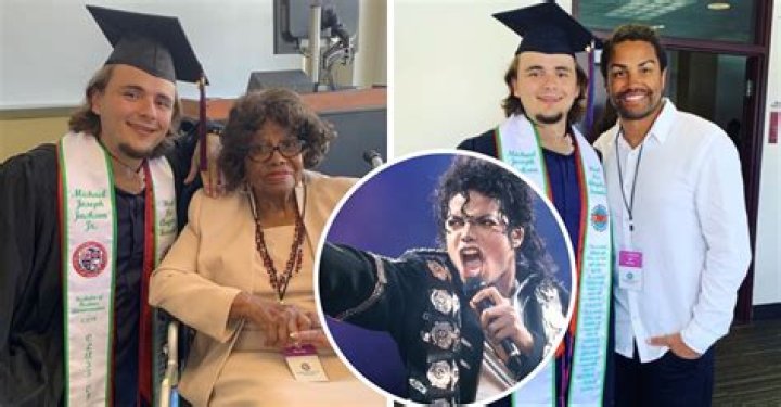 Prince Jackson Graduates College See The Pic From The Ceremony
