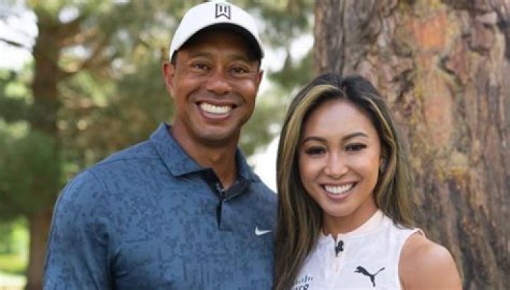 Tiger and his new lady, Erica Herman